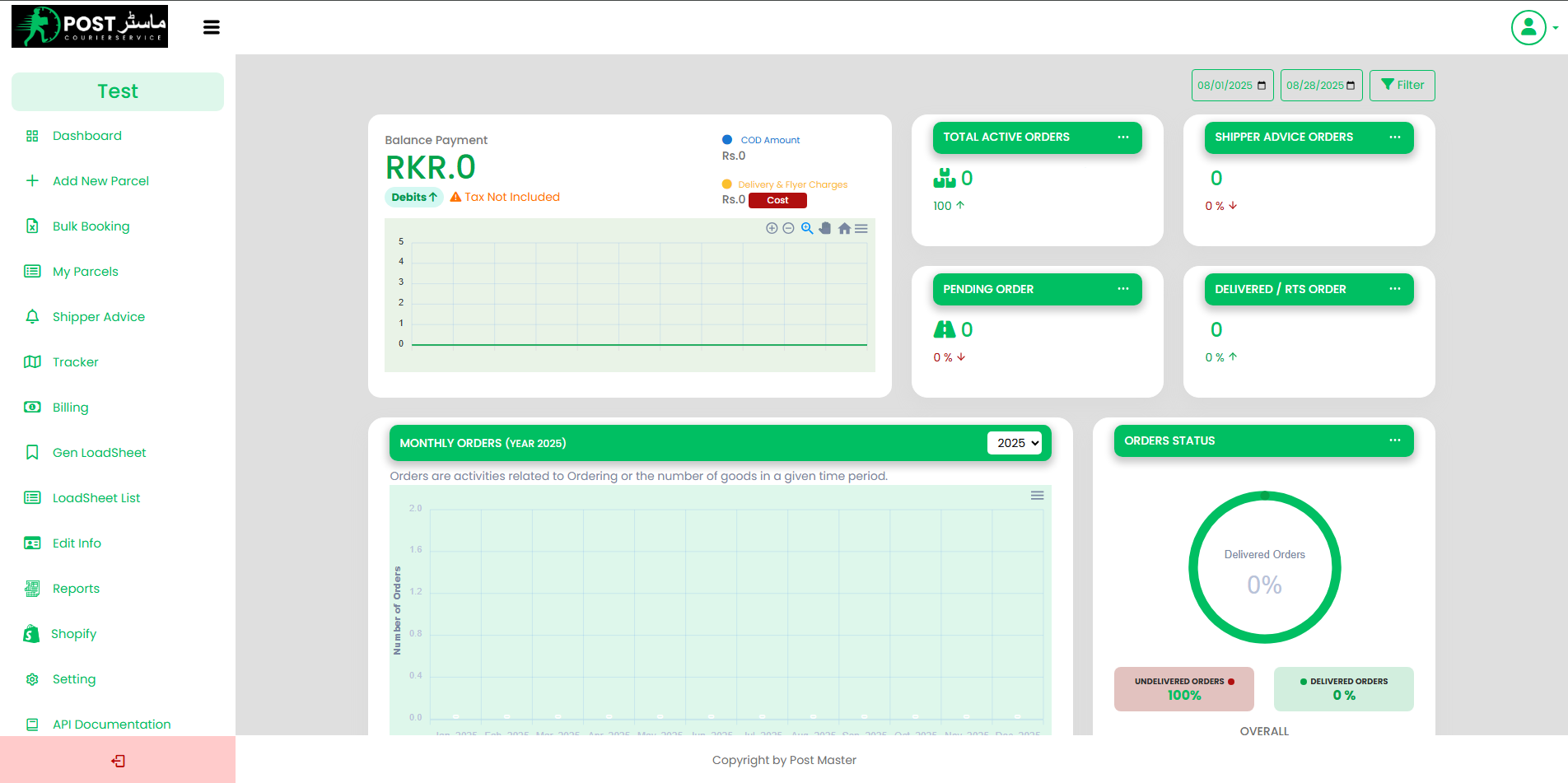 Dashboard